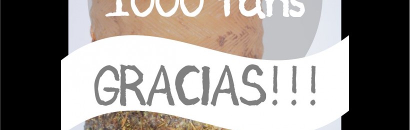 Ya somos 1000 en nuestra comunidad de #Facebook y lo celebramos con un 10% de descuento en toda la tienda online!!!